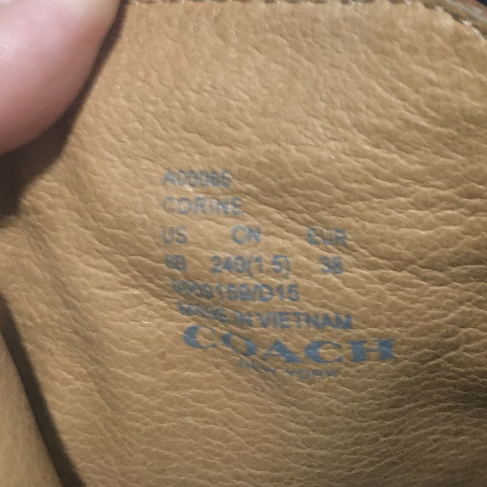 Coach Corine Buttery Soft Mill Leather Booties 8 - Picture 8 of 8